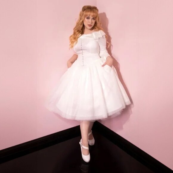 Vixen by Micheline Pitt Dresses & Skirts - Vixen by Micheline Pitt Edward Scissorhands Ice Dance Dress, Size 3x NWT